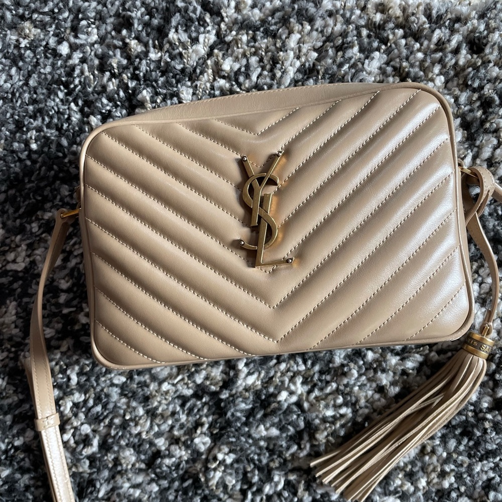 Saint Laurent YSL Matelasse Lou Camera Bag